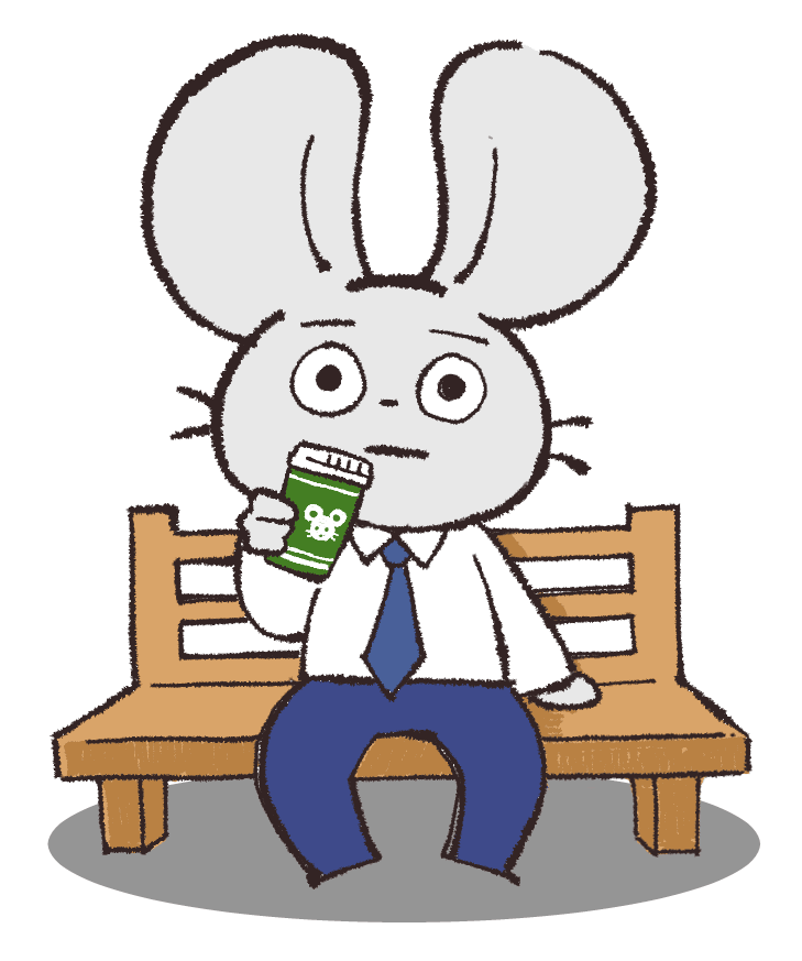 mouse taking a break