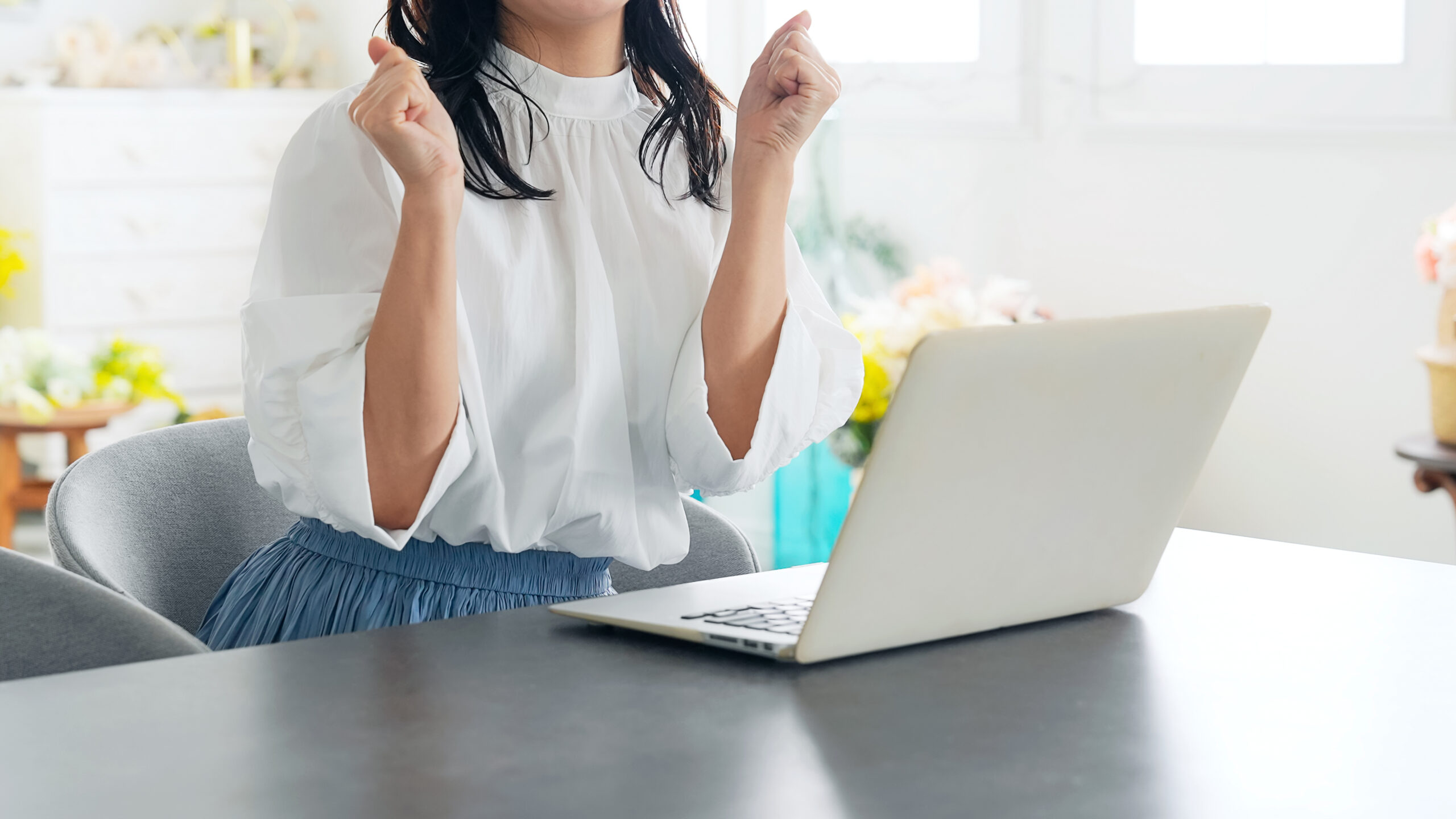 前向きに業務に取り組めている人